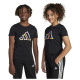 Adidas Παιδική κοντομάνικη μπλούζα Tech Fill Logo Tee Adidas Παιδική κοντομάνικη μπλούζα Tech Fill Logo Tee